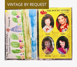 pound sisters vintage cassettes